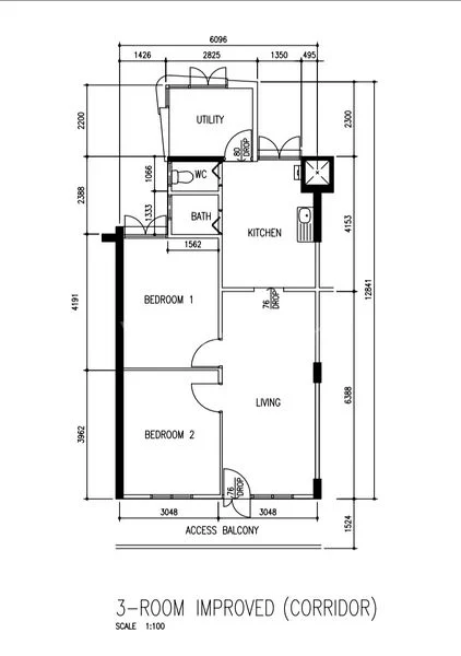 3 Room (3I) HDB for Sale in  235 Lorong 8 Toa Payoh - Image 15