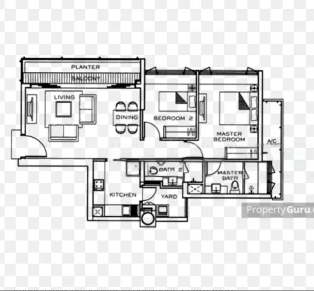 2 Bed Condo for Rent in  The Inspira - Image 14