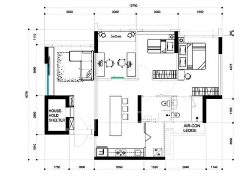 Common Room (HDB) for Rent in  367 Tampines Street 34 - Image 7