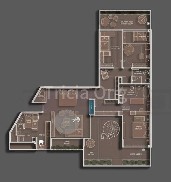 3 Bed Condo for Sale in  The Interlace - Image 20