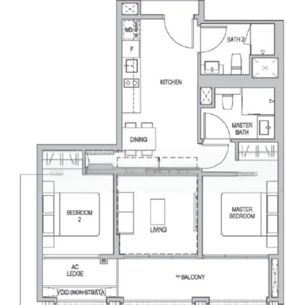 2 Bed Condo for Sale in  Mayfair Gardens - Image 10