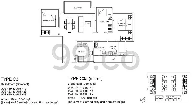 3 Bed Condo for Rent in La Fiesta - Image 17