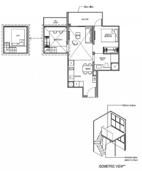 2 Bed (Condo) for Rent in  Park Colonial - Image 5