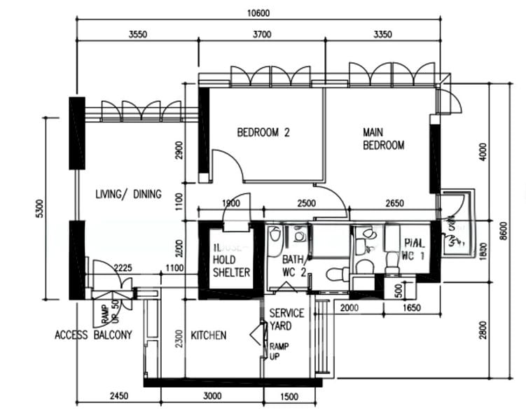 3 Room (3A) HDB for Sale in 23 Teban Gardens Road - Image 17