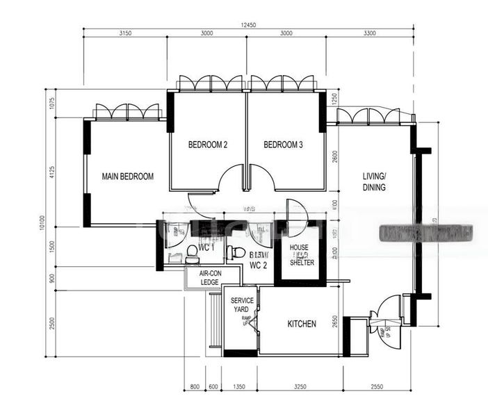 4 Room (4A) HDB for Sale in  312C Sumang Link - Image 14