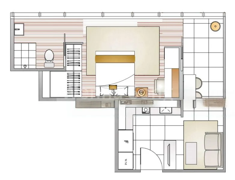 1 Bed Condo for Rent in  Eu Tong Sen Street - Image 6