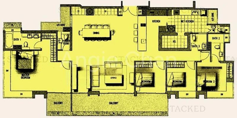 4 Bed Condo for Rent in  One Devonshire - Image 13