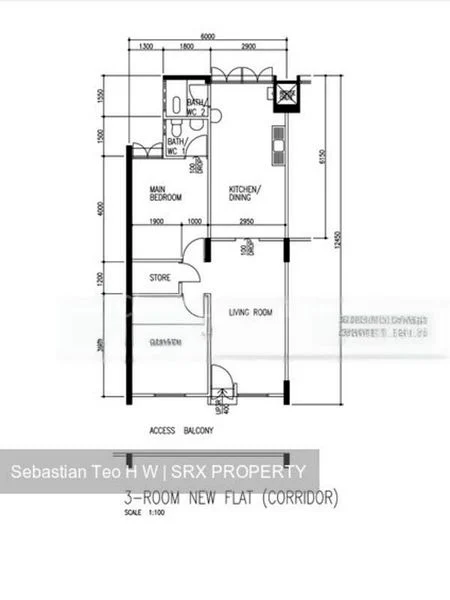 Master Room (HDB) for Rent in  211 Ang Mo Kio Avenue 3 - Image 4