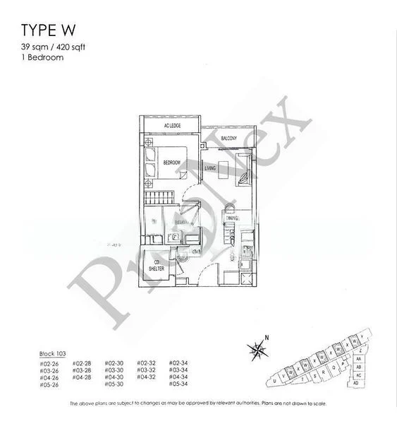1 Bed Condo for Sale in  Cardiff Residence - Image 14