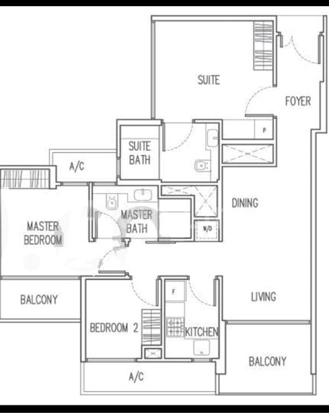 2 Bed (Condo) for Rent in  Trilive - Image 7