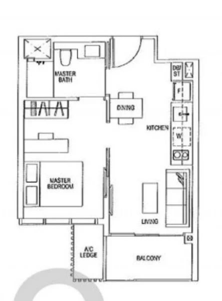 1 Bed (Condo) for Rent in  Sims Urban Oasis - Image 12