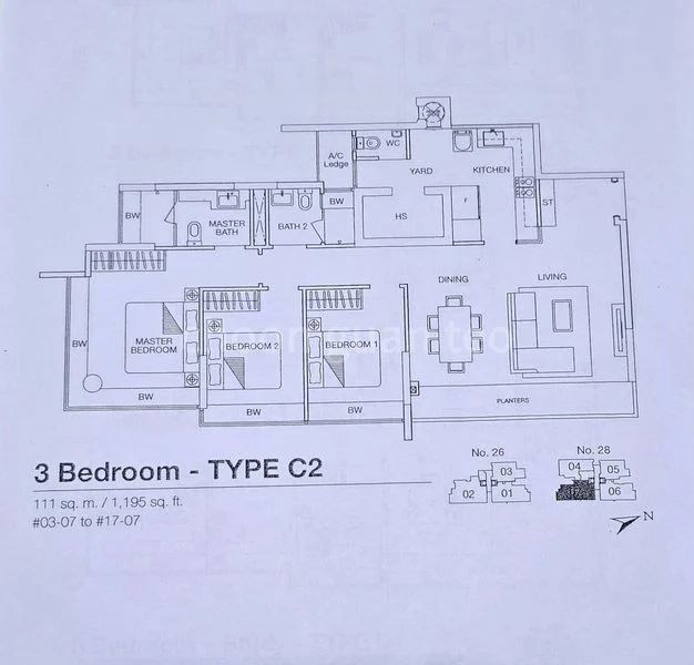3 Bed Apartment (Condo) for Sale in  Woodsville 28 - Image 16