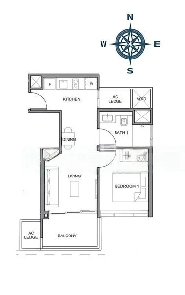1 Bed Condo for Rent in  Parc Clematis - Image 13