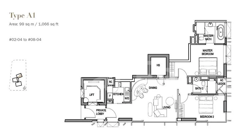 2 Bed Condo for Sale in  3 Orchard By-The-Park - Image 7