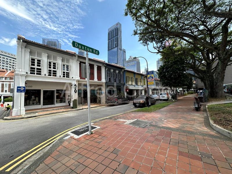 Shop / Shophouse for Sale: Cheapest 2-Storey plus Mezzanine Duxton Hill Property; Full Restaurant Usage. - Image 1