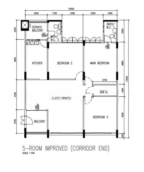5 Room (5I) HDB for Sale in  322 Woodlands Street 32 - Image 6