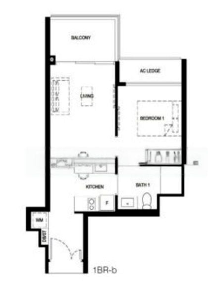 1 Bed Condo for Sale in  Normanton Park - Image 4