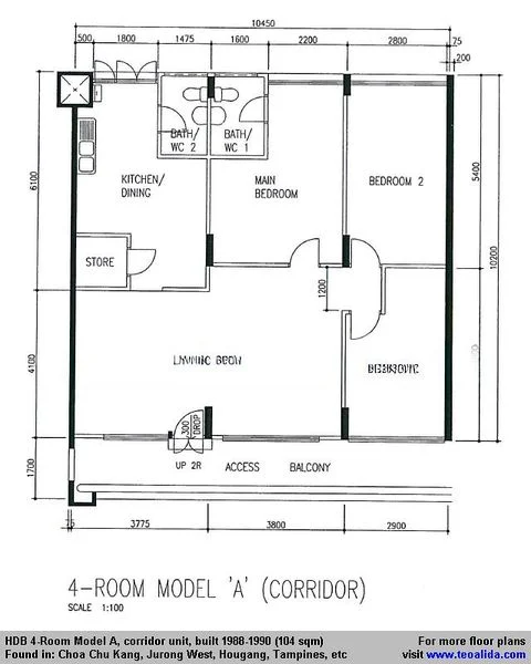 4 Room (4A) HDB for Rent in  297 Choa Chu Kang Avenue 2 - Image 7