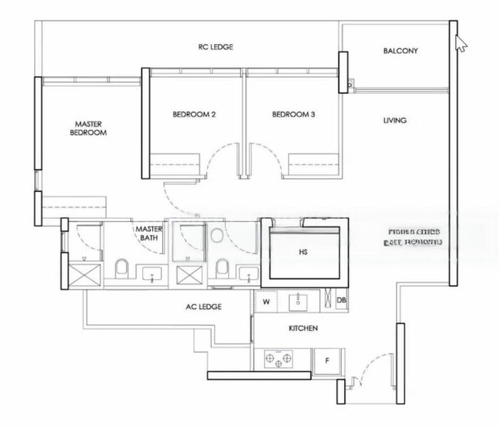 2 Bed Condo for Sale in  Chuan Park - Image 8