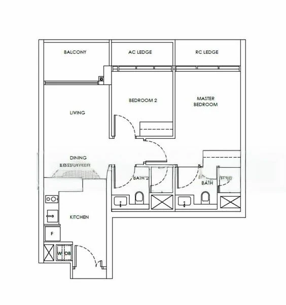 2 Bed Condo for Sale in  Chuan Park - Image 6