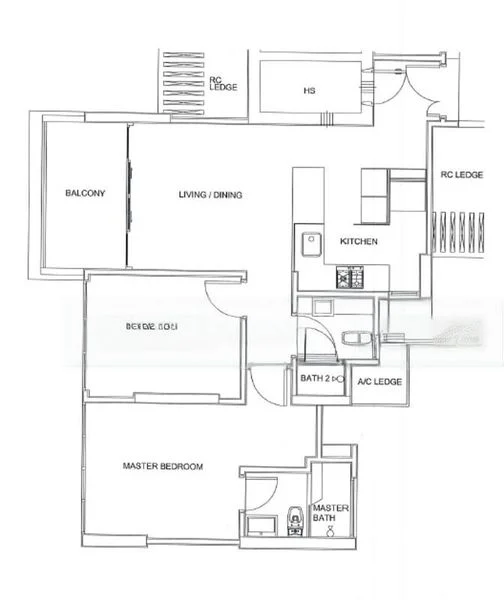 2 Bed Condo for Rent in  The Shore Residences - Image 11