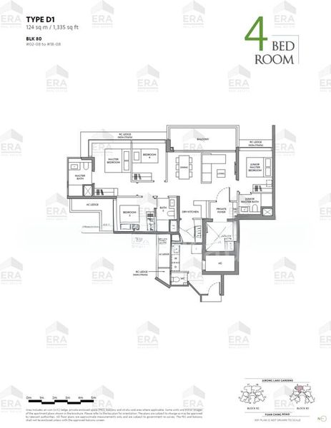 4 Bed Condo for Sale in The LakeGarden Residences - Image 16