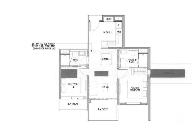 2 Bed Condo for Sale in  Union Square Residences / Former Central Square - Image 11