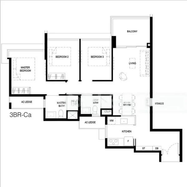 3 Bed Apartment (Condo) for Sale in  Normanton Park - Image 11