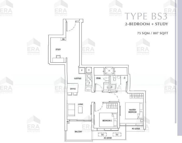 2 Bed Condo for Rent in  Newport Residences / Newport Tower - Image 4