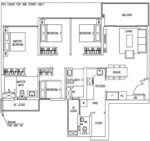 4 Bed Executive Condo for Rent in  The Visionaire - Image 19