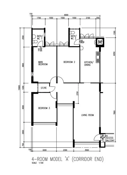 4 Room (4A) HDB for Sale in 402 Yishun Ring Road - Image 10