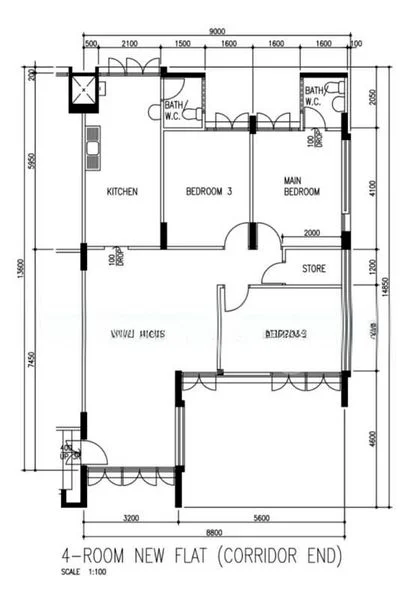 Common Room (HDB) for Rent in  182 Bukit Batok West Avenue 8 - Image 6