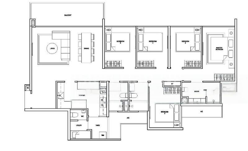 4 Bed Executive Condo for Sale in  Skypark Residences - Image 14