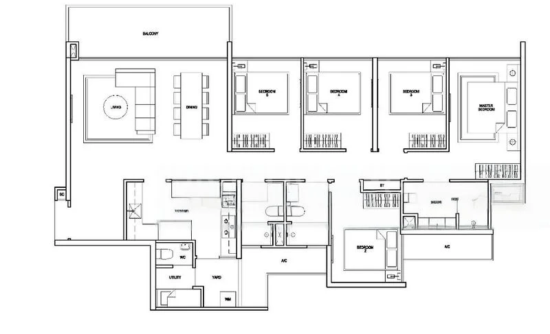 4 Bed Executive Condo for Sale in  Skypark Residences - Image 15