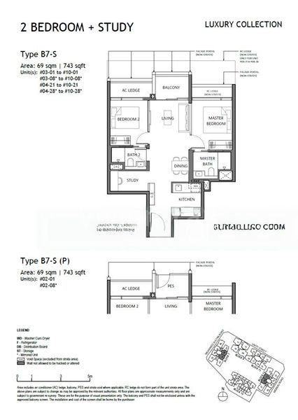 2 Bed Condo for Sale in The Robertson Opus / Robertson Opus - Image 8