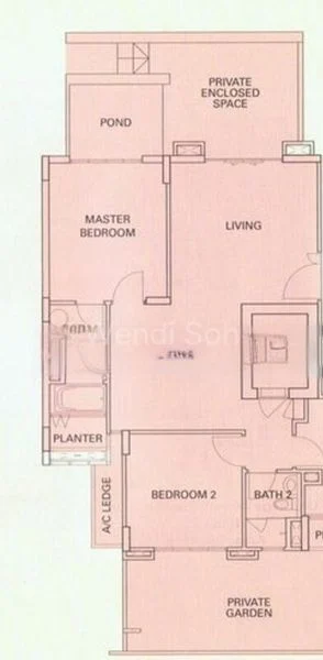 2 Bed Condo for Rent in The Cornwall - Image 9