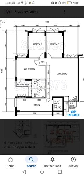 Master Room (HDB) for Rent in  204A Compassvale Drive - Image 9