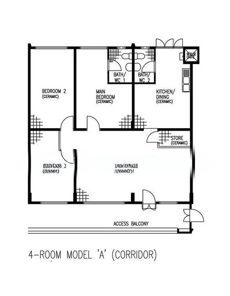 5 Room (5I) HDB for Rent in  826 Jurong West Street 81 - Image 8