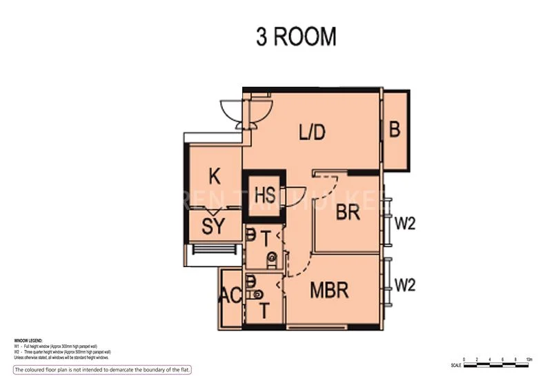3 Room (3A) HDB for Sale in 118A Alkaff Crescent - Image 15