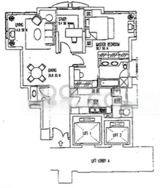 2 Bed Condo for Rent in  Scotts 28 - Image 9