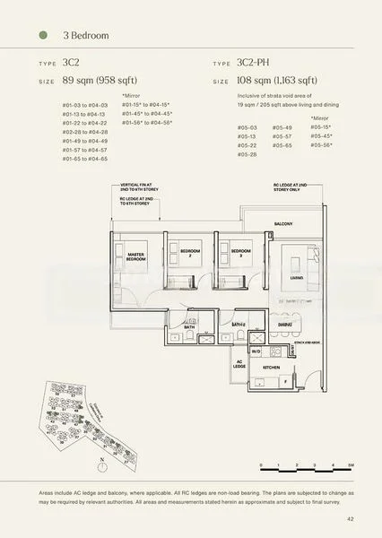 3 Bed Condo for Sale in  The Watergardens At Canberra - Image 11