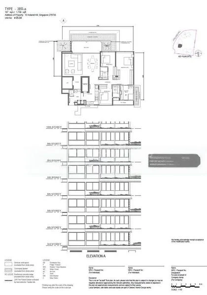 3 Bed Condo for Rent in 15 Holland Hill - Image 18