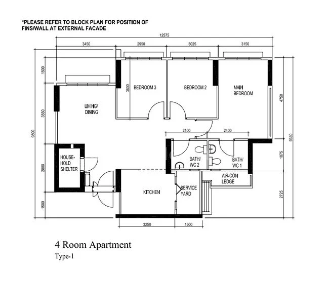 4 Room (4A) HDB for Sale in 997A Buangkok Crescent - Image 11