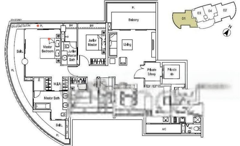 3 Bed Condo for Sale in Nathan Suites - Image 16