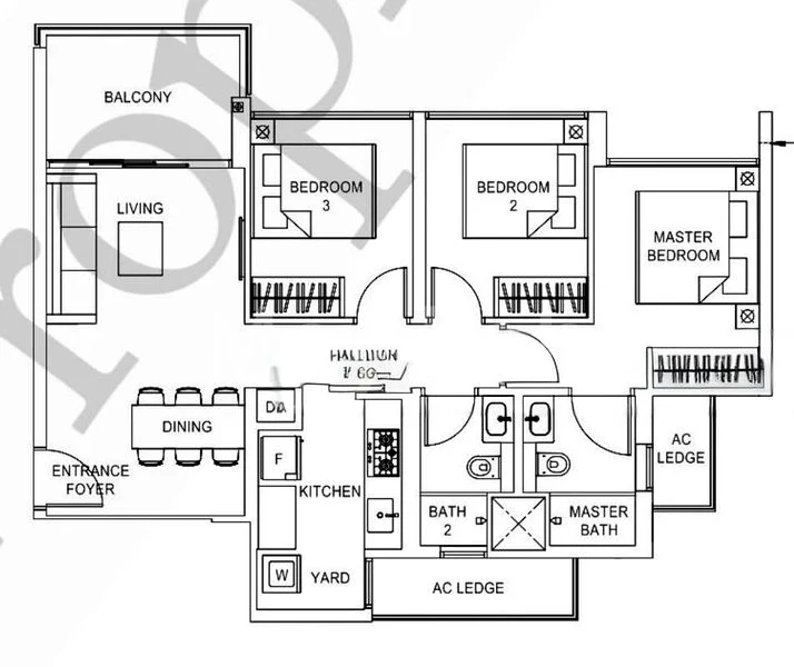 3 Bed Condo for Sale in  Rivercove Residences - Image 13