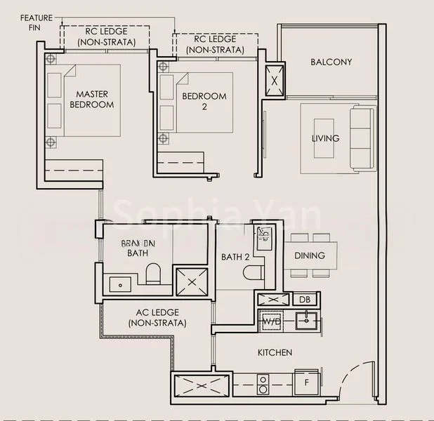 2 Bed Condo for Sale in Jalan Jurong Kechil - Image 4