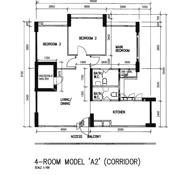 4 Room (4A) HDB for Sale in  673A Jurong West Street 65 - Image 24