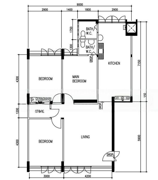 4 Room (4NG) HDB for Sale in  415 Ang Mo Kio Avenue 10 - Image 10