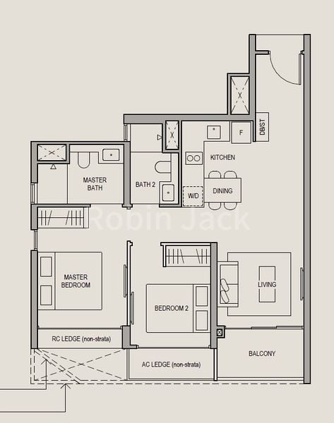 2 Bed Condo for Sale in Bloomsbury Residences / Bloomsbury Shoppes - Image 21