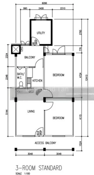 3 Room (3I) HDB for Sale in  91 Commonwealth Drive - Image 7